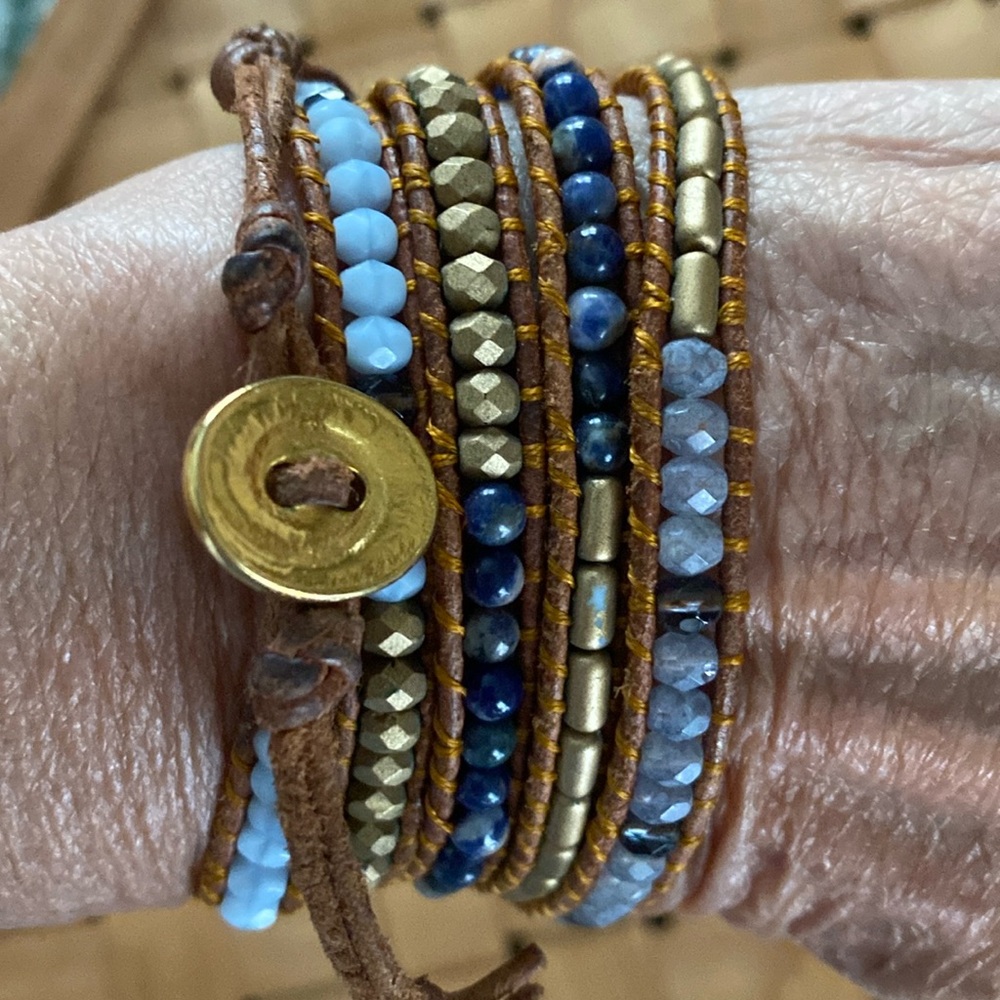 Beaded Wrap Bracelet